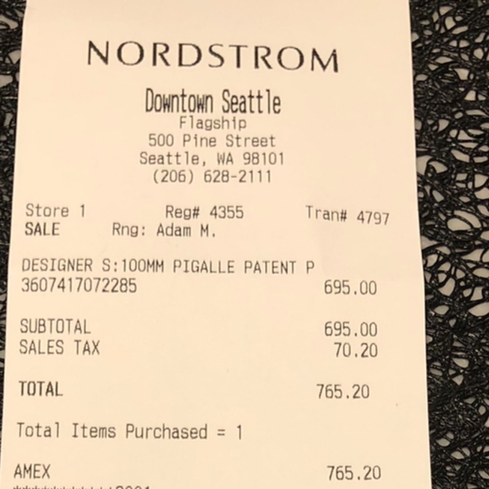 Christian Louboutin Pigalle Pumps 100mm heels - Picture 5 of 5